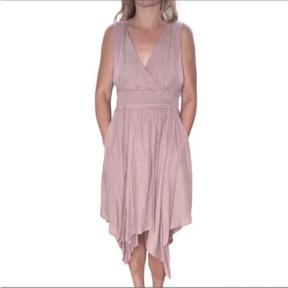 WISHLIST handkerchief hem sleeveless dress M - Picture 5 of 10